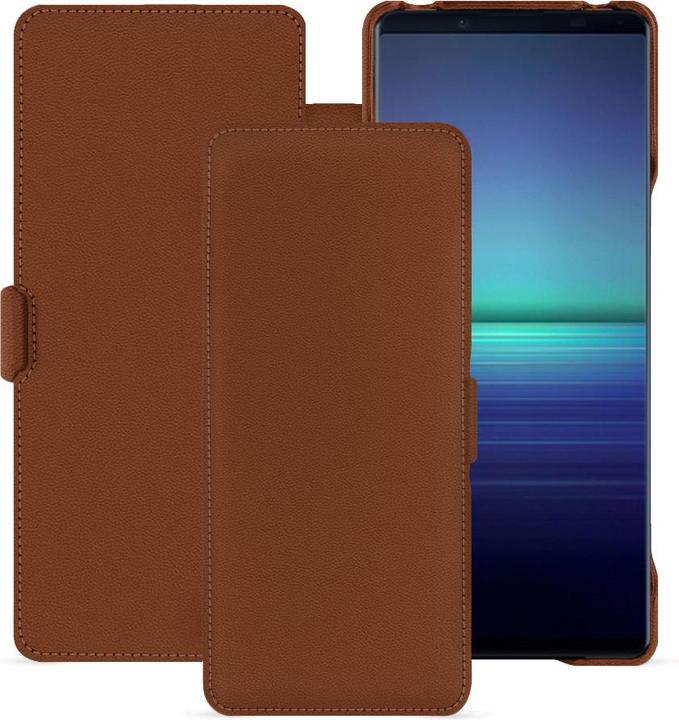 Actual product image Noreve Horizontal leather flap shell (Sony Xperia 1 V)