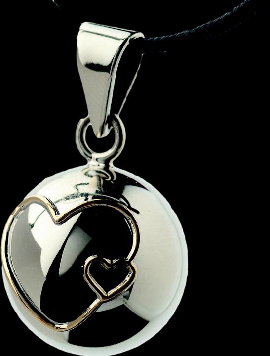 Actual product image Bisal Double Heart (Metal)