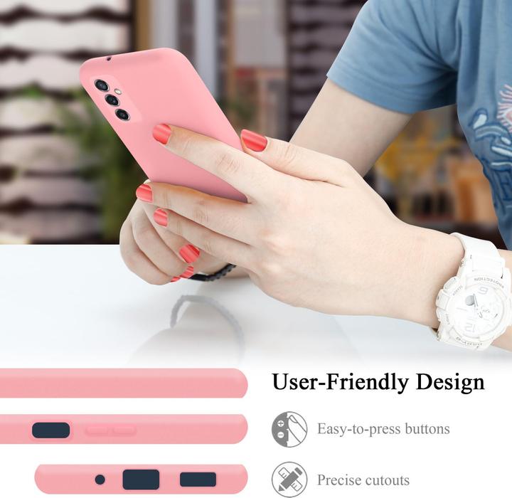 Immagine prodotto Cadorabo Custodia in silicone liquido TPU per Samsung Galaxy M52 5G (Samsung Galaxy M52 5G)