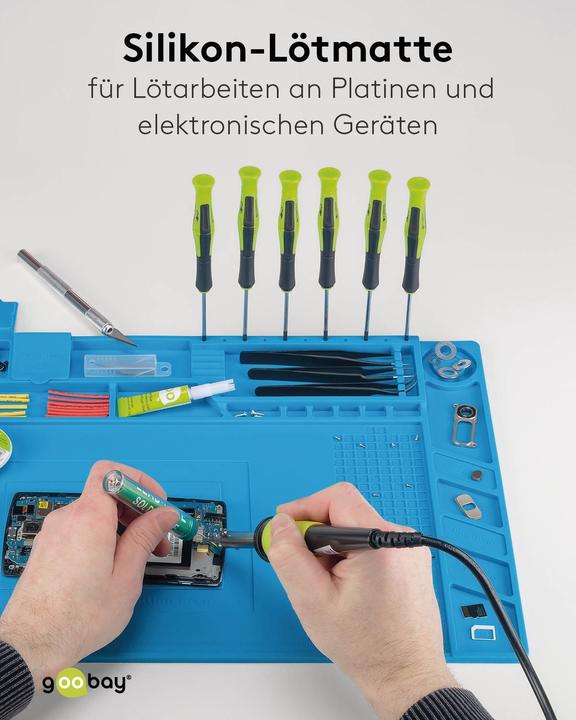 Actual product image Goobay Silicone soldering mat (Storage)