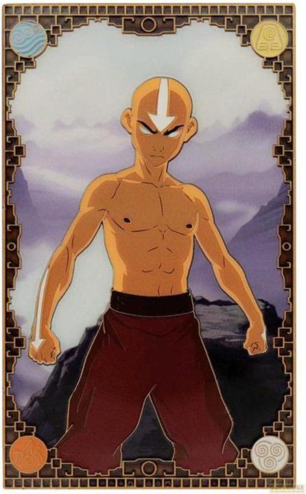 Immagine prodotto Fanattik Avatar Il Signore degli Elementi Barretta di metallo Aang Edizione Limitata