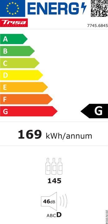 Label énergétique Trisa 368L Triple Zone