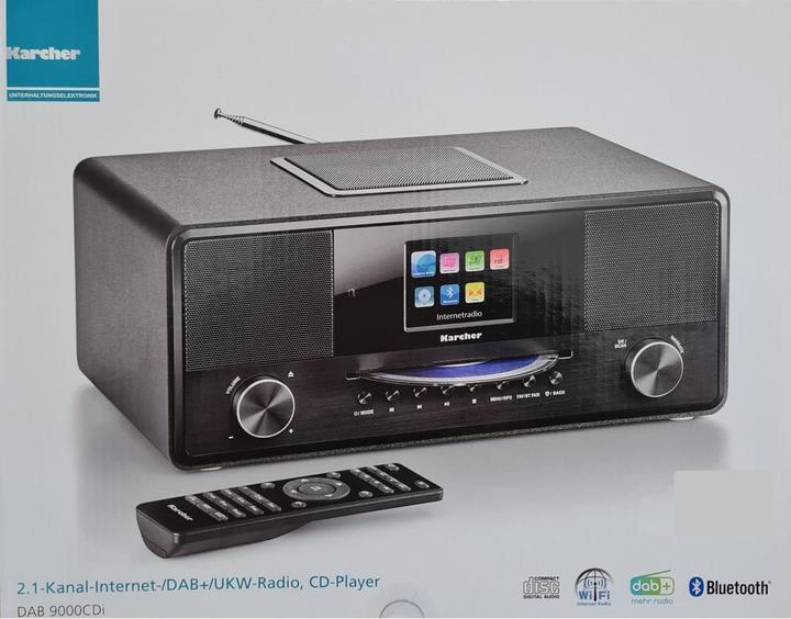 Produktbild Karcher DAB 9000CDI (Internetradio, DAB+, Bluetooth, WLAN)