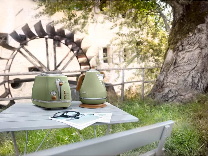 Image du produit De'Longhi Broodrooster Icona Vintage CTOV 2103.GR - Groen
