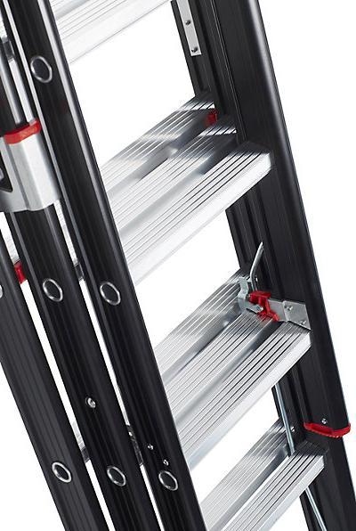 Immagine prodotto Altrex Scala multiuso NEVADA, 2 elementi, nero, 2 x 12 pioli. (Scaletta multiuso, 625 cm)