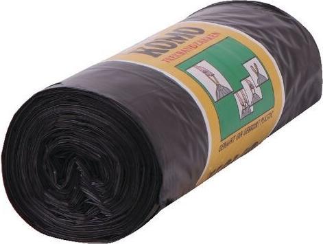 Komo Müllbeutel mit Zugband 60x80x0,043 1 Rolle (15 x, 60 l)