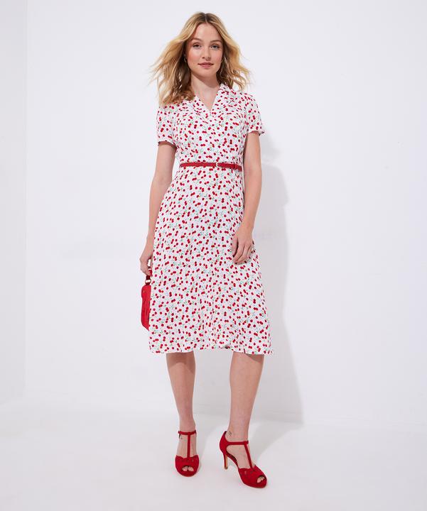 Produktbild Joe Browns Cherry Print Tie-Waist Midi (44)