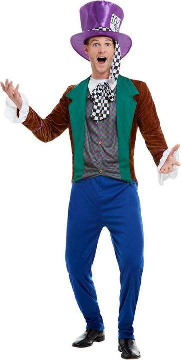 Immagine prodotto Smiffys Costume da Cappellaio Matto a scacchi per uomo (XL)