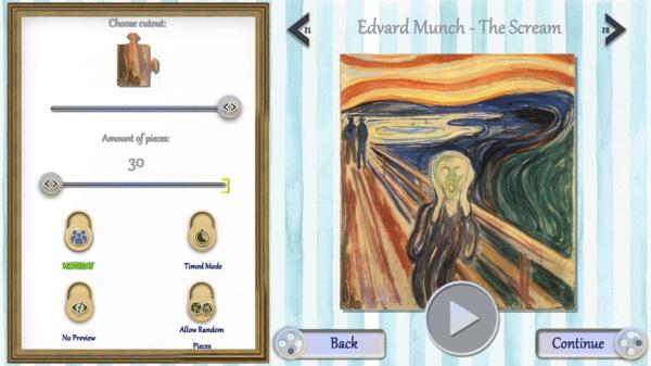 Produktbild Mindscape Jigsaw Art: 100+ Famous Masterpieces (Switch, Switch Lite, Switch OLED, DE)