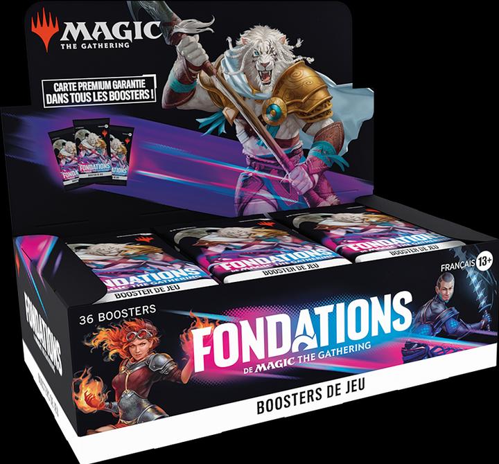 Produktbild Magic the Gathering Foundations (Französisch, Booster Display)