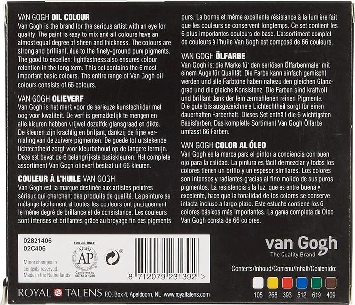 Actual product image Talens Inspiration Box Oil (Assorted, 40 ml)