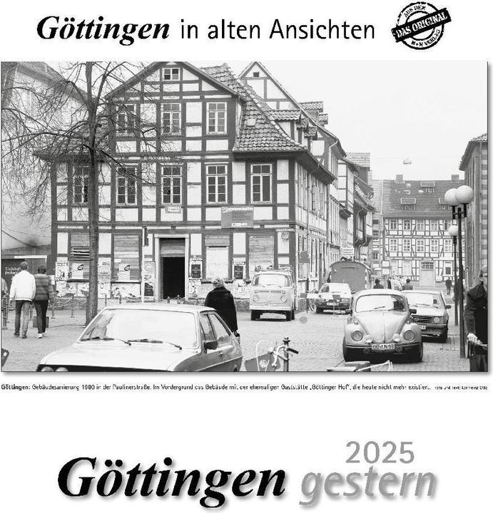 Produktbild Göttingen gestern 2025 (Deutsch)