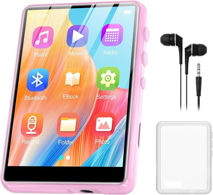 Zaqe MP3 Player M4-rose with Bluetooth (64 GB)