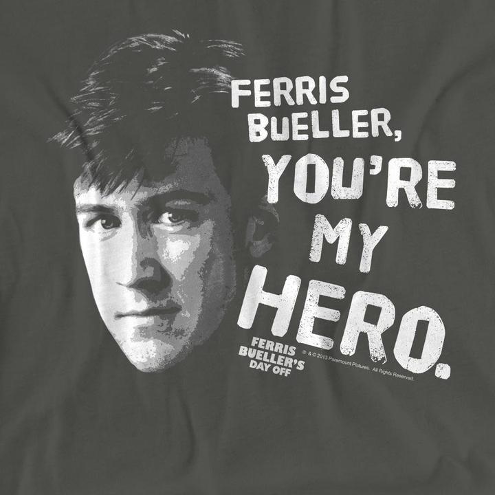 Produktbild Ferris Bueller´s Day Off Ferris Bueller's Day Off My Hero TShirt (S)