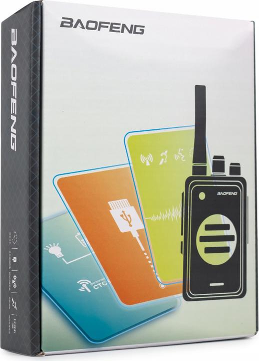Actual product image Baofeng Walkie-Talkie BF-T25E Orange (10 km)