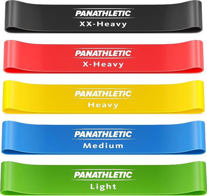 Produktbild Panathletic Fitnessband Set Deluxe (0.30 m, Stark, Mittel, Leicht)