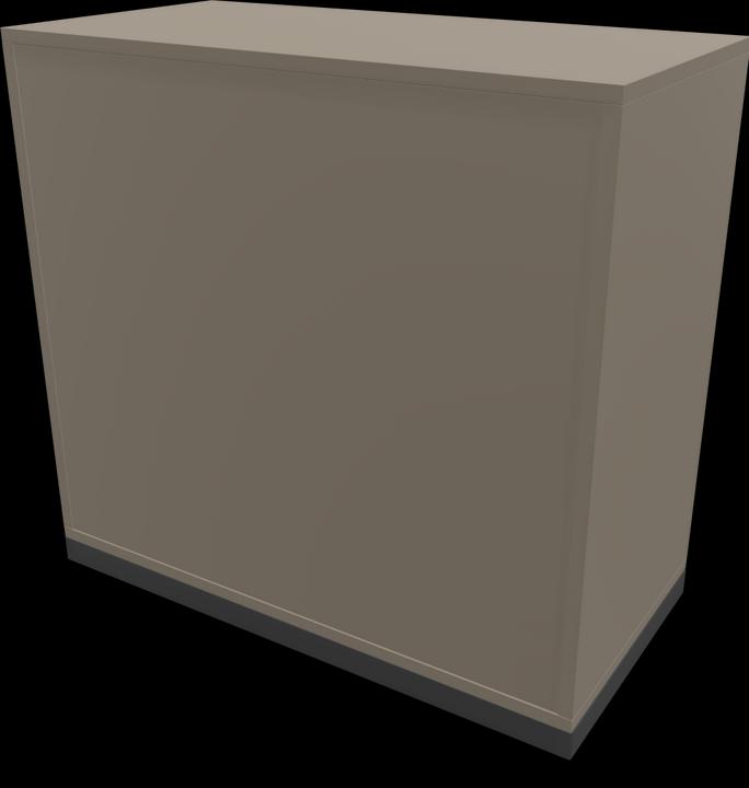 Actual product image Narbutas Choice sliding door cabinet (80 x 40 x 76 cm)