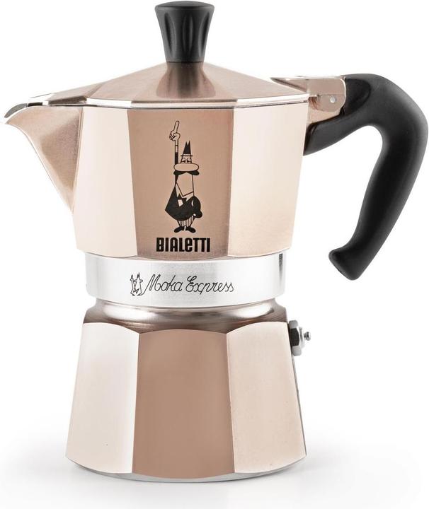 Produktbild Bialetti Moka Express für 3 Tassen rosegold (3 T.)
