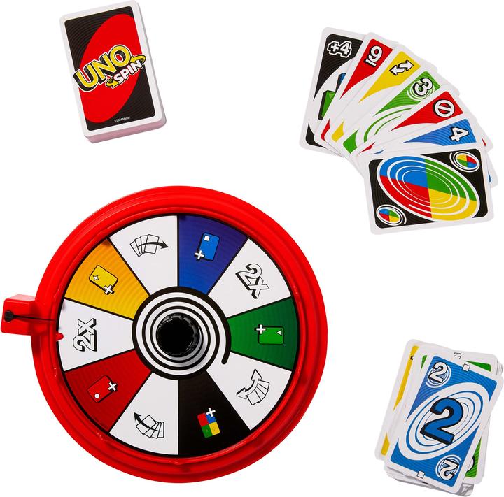 Produktbild Mattel Games UNO Spin (Deutsch)