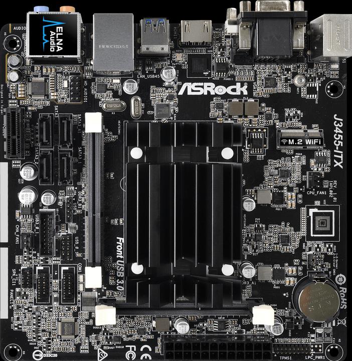 Image du produit AsRock J3455-ITX (à bord, Intel SoC, Mini-ITX)