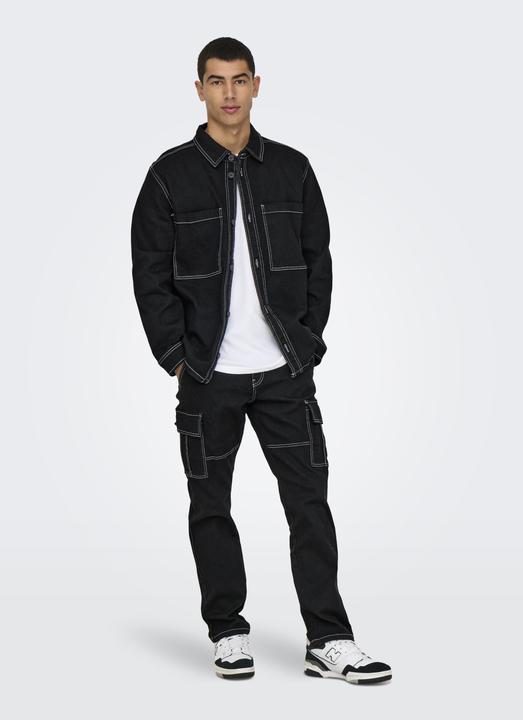 Produktbild Only & Sons ONSEDGE Mittlere Taille Gerade geschnitten Jeans Normal geschnitten jeans (36)