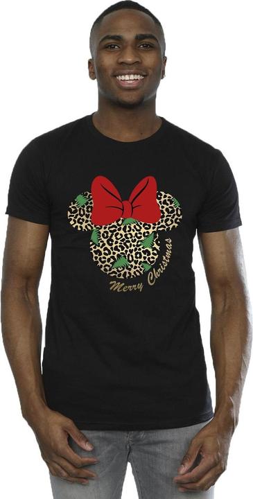 Image du produit Disney - T-shirt MINNIE MOUSE LEOPARD CHRISTMAS - Homme (4XL)