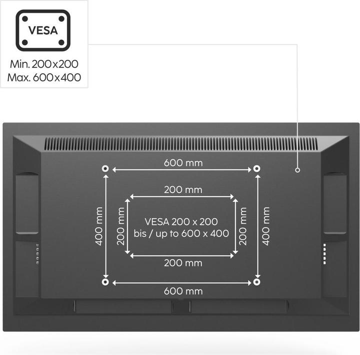 Image du produit Hama TV-Standfuss (Universel, 65", 40 kg)