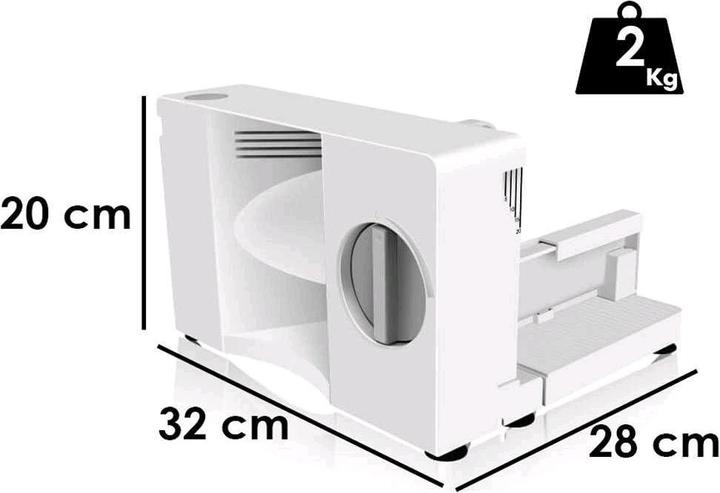 Immagine prodotto RGV Ausonia Smarty 170 Affettatrice Pieghevole salva