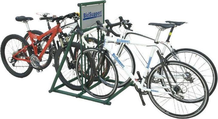 Produktbild Bici Support Fahrradständer Garage 4 Fahrräder Outdoor
