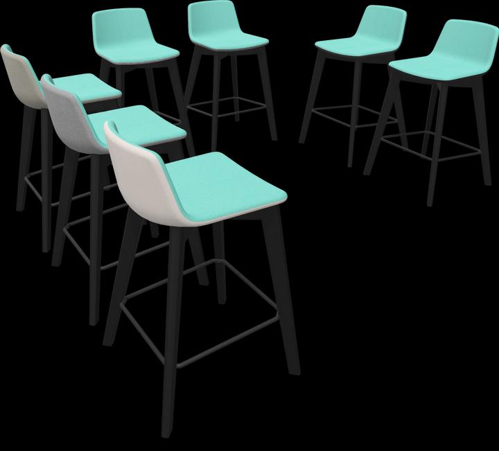 Image du produit Narbutas Tabouret de bar Twist & Sit