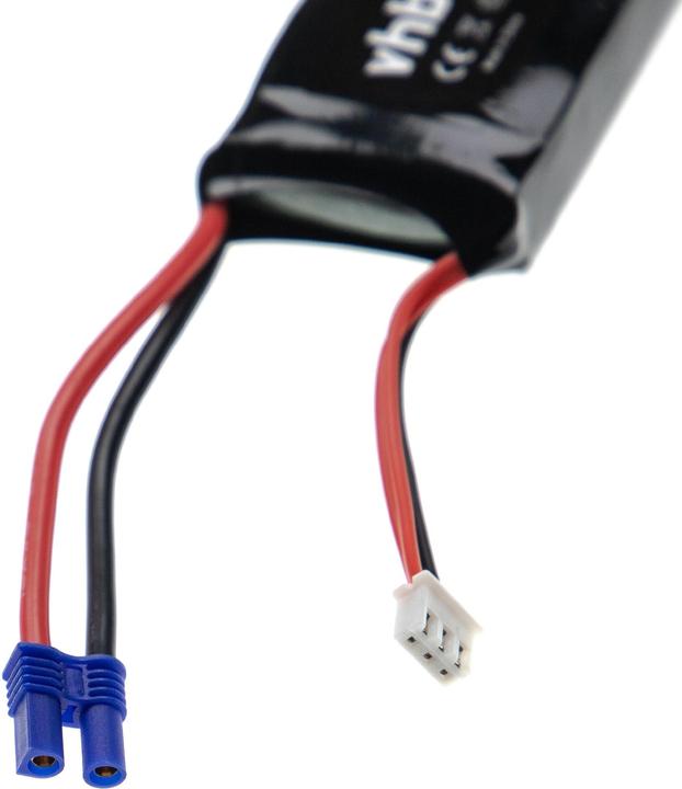 Actual product image AccuCell Li-Polymer Battery - 3000mAh (7.4V) for Hubsan H501S a.o. Drone, Multicopter, Quadrocopter (7.40 V, 3000 mAh)