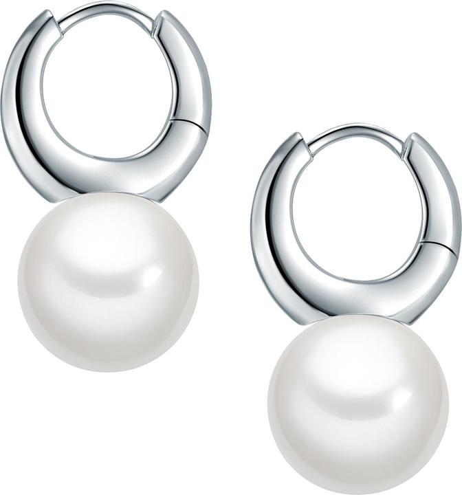Produktbild Lulu & Jane Messing Muschelkernperle silber - 33276 (Messing)