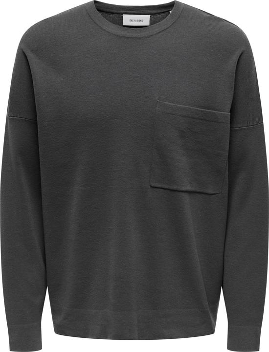 Produktbild Only & Sons Onslamai Ovz 12 Ls Pocket Crew Knit (L)