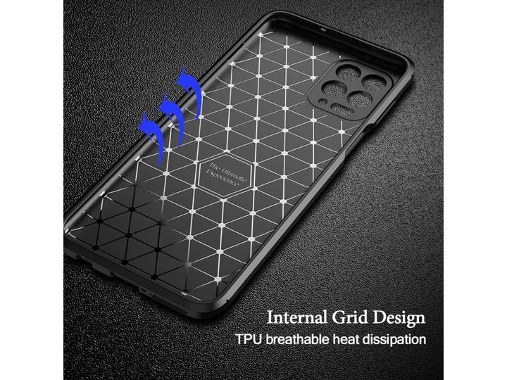 Actual product image Screenguard Motorola Moto G100 Cover Carbon Design TPU Case (Motorola Moto G100)