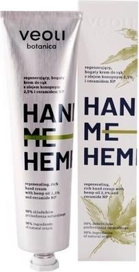 Immagine prodotto Veoli Botanica Hand Me Hemp Crema rigenerante per le mani con olio di canapa e ceramide Np 75ml (75 ml)