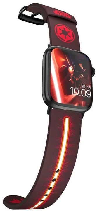 Produktbild Moby Fox Armband Smartwatch Star Wars Darth Vader Lightsaber 22 mm (22 mm, Silikon, Edelstahl, Apple Watch)