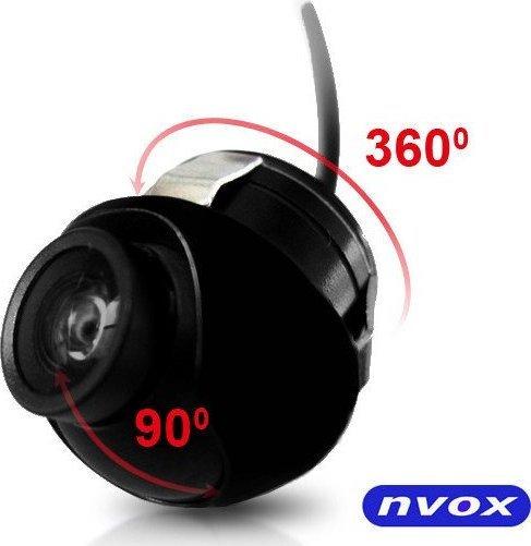 Image du produit Nvox Caméra de recul NTSC pour voiture, rotation à 360... (CM360 NTSC) (Vision nocturne)