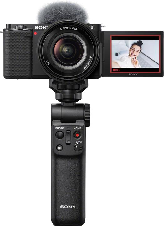 Produktbild Sony Alpha ZV-E10 Vlog Kit mit Griff