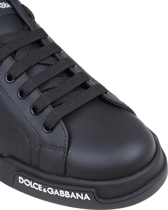 Produktbild Dolce & Gabbana portofino sneakers in black nappa (40)