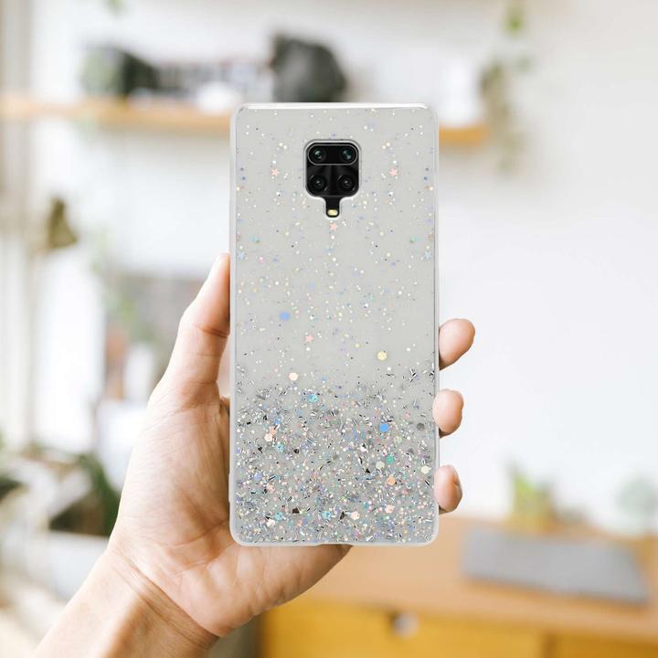 Image du produit Cadorabo Coque pour Xiaomi RedMi NOTE 9 PRO / NOTE 9S TPU funkelnder Glitter (Xiaomi Redmi Note 9 Pro, Xiaomi Redmi Note 9S)