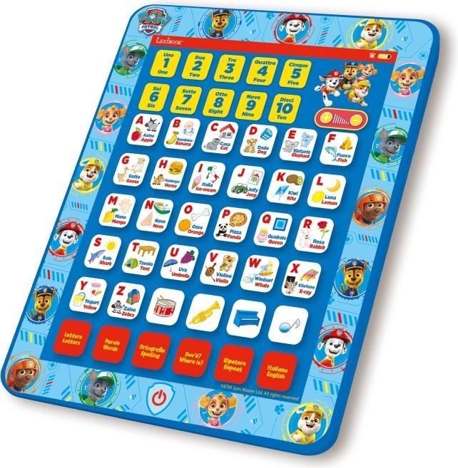 Produktbild Lexibook Paw Patrol zweisprachiges Lerntablet Italienisch/Englisch (Englisch, Italienisch)