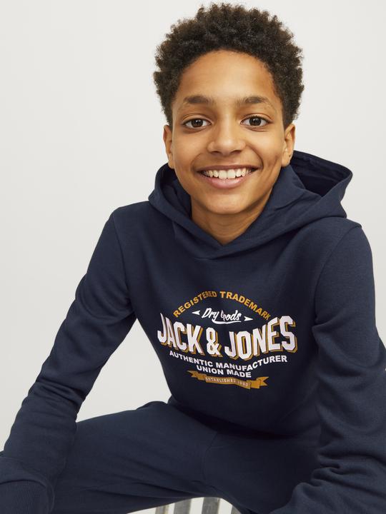Produktbild Jack & Jones JJELOGO SWEAT HOOD 2 COL 24/25 NOOS JNR (140)