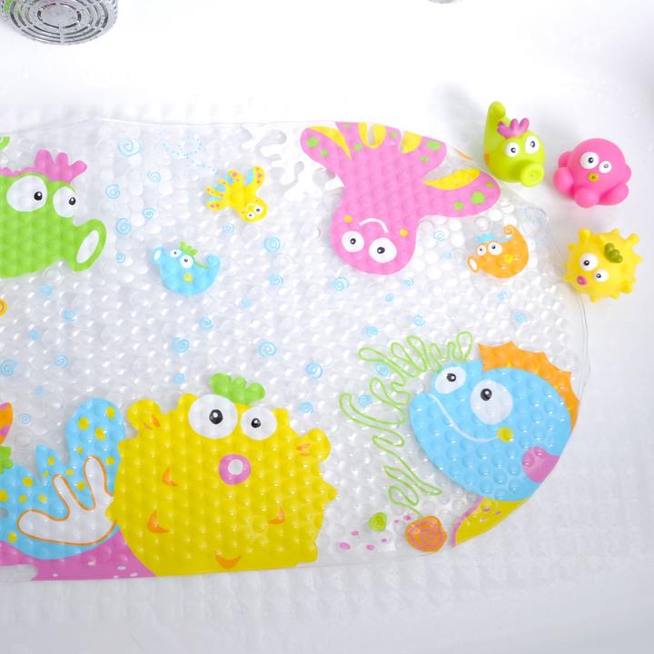 Actual product image Ëscabbo Bath mat set underwater world