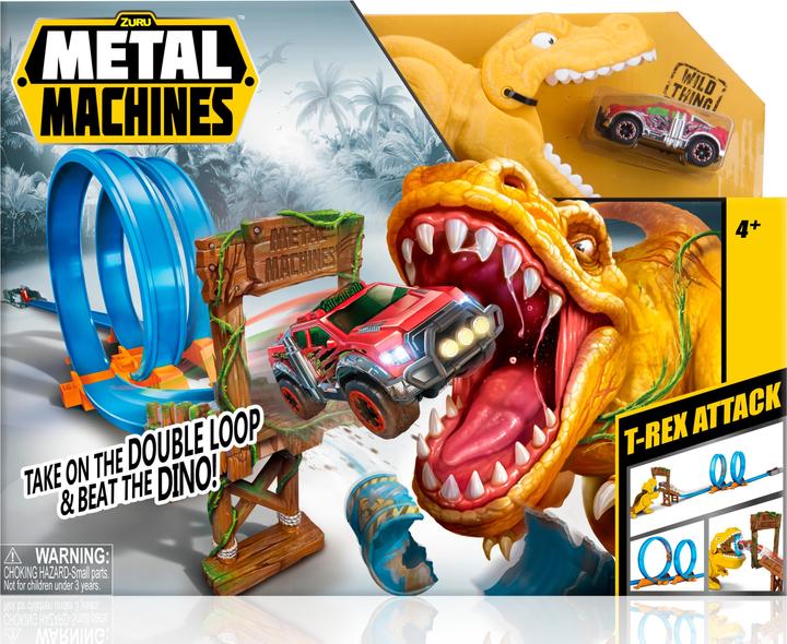 Zuru Metal Machines-Std-T-Rex Attack Playset