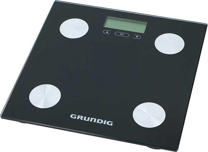 Actual product image Grundig elektroniczna waga łazienkowa, analiza masy ciała, BMI, do 180 kg (180 kg)