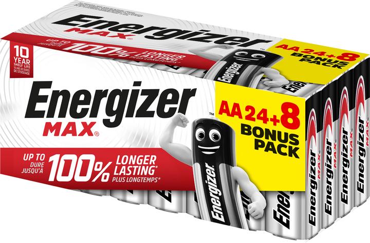 Actual product image Energizer Max (32 pcs., AA)