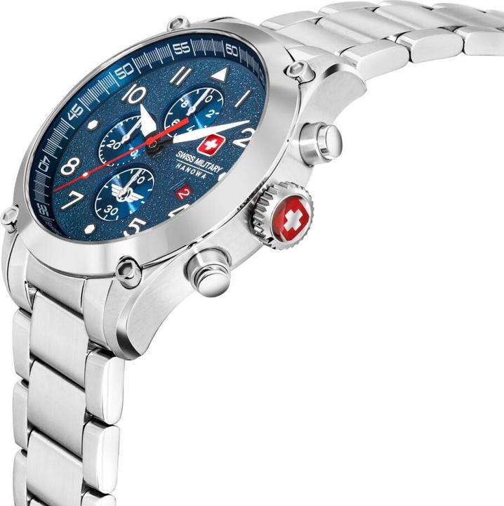 Produktbild Swiss Military Hanowa SMWGI2101502 Nightflighter Chrono 44mm (Chronometer, 44 mm)