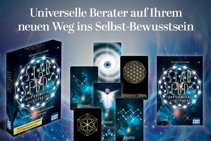 Actual product image Starseeds und kosmische Lichtsprache, mit 1 Buch (German, Roswitha Stark, 2024)