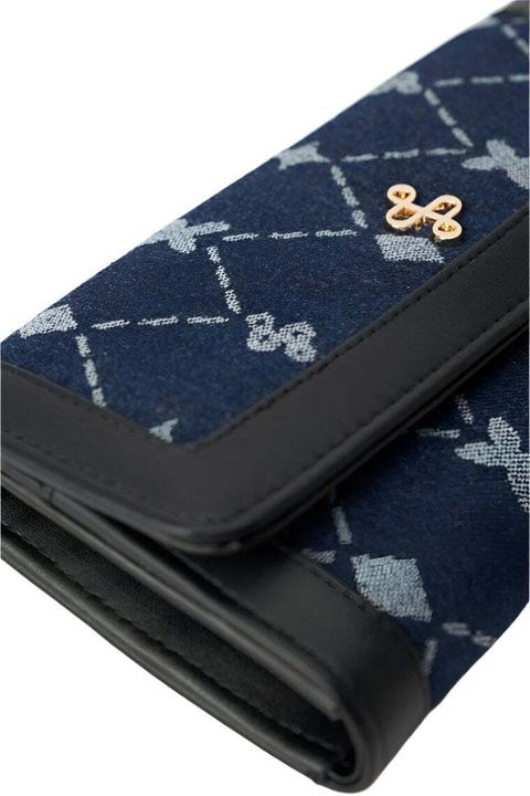 Produktbild Salsa Jeans Portemonnaie Denim Logo Jaquard Wallet