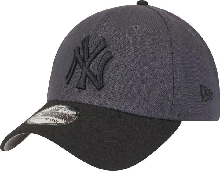 Actual product image New Era 39Thirty Stretch Cap - New York Yankees graphite M/L (M/L)